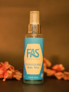 120ml body mist with soft powdery floral notes, citrus freshness, and a gentle musk base.