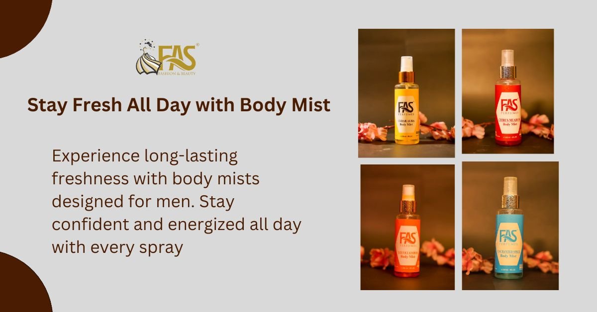 Read more about the article Body Mist For Men to Keep You Fresh All Day