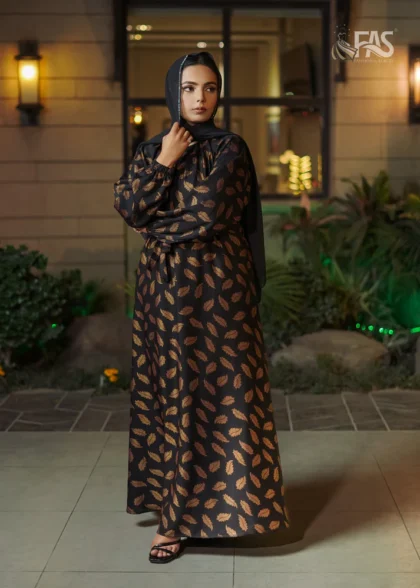 FAS Printed Abaya-G